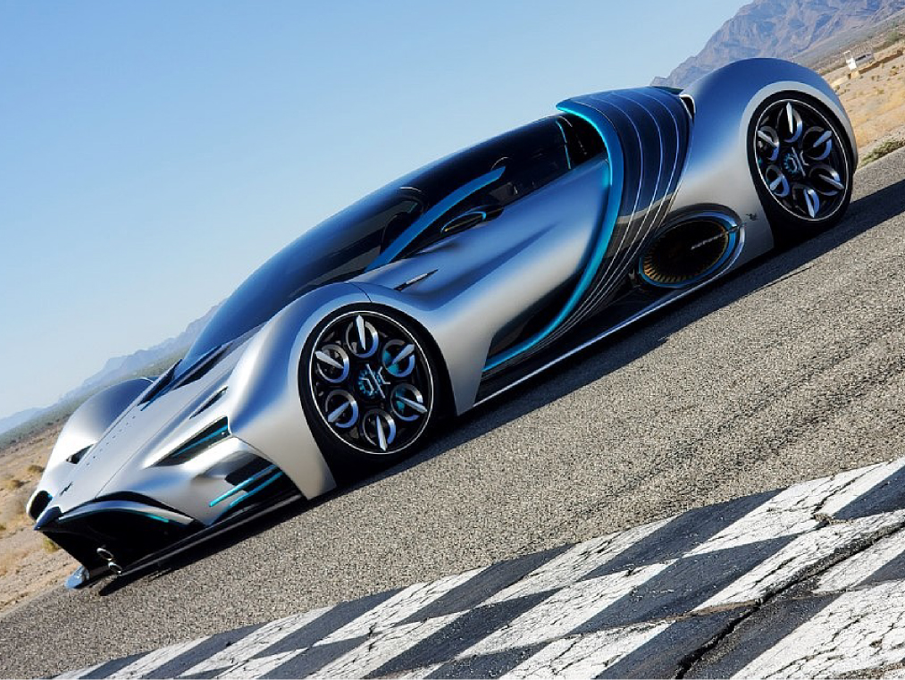 HYPERION 未来派氢动力超级跑车，汽车里的绝对野兽
