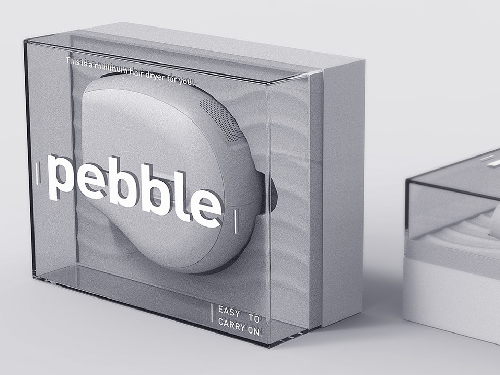 pebble 便携式吹风机
