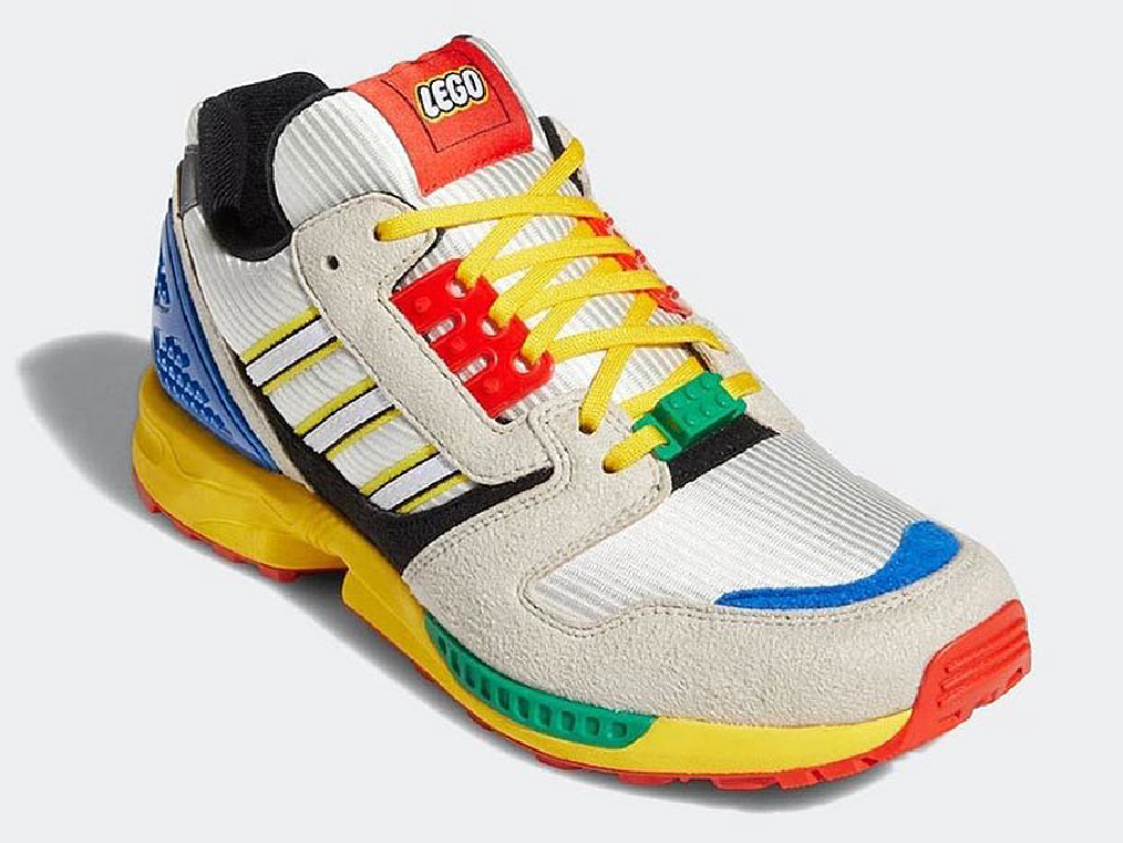 Adidas x LEGO -- ZX 8000 运动鞋与乐高的联名